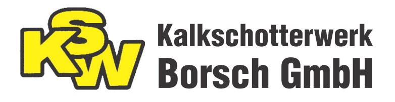 Kalkschotterwerk Borsch GmbH KSW-Borsch-Logo
